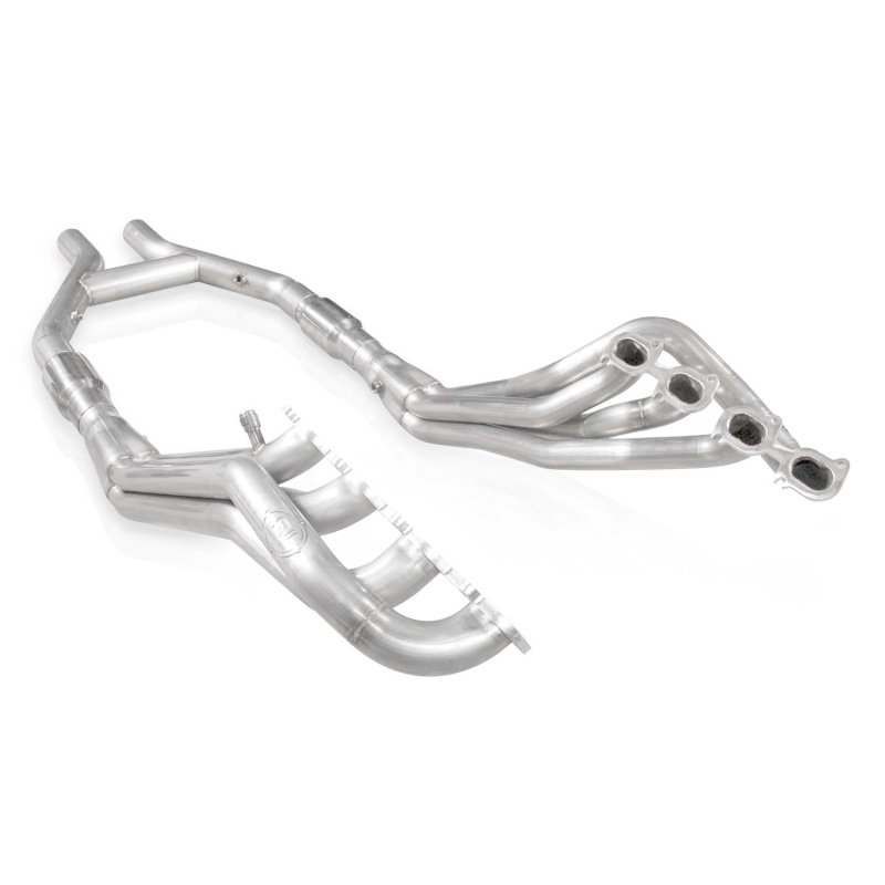Ford Shelby GT500 Performance Exhaust - Stainless Works - Long Tube Headers, 1-7/8in Primaries, High-Flow Cats, 3in H-Pipe - `07-`10